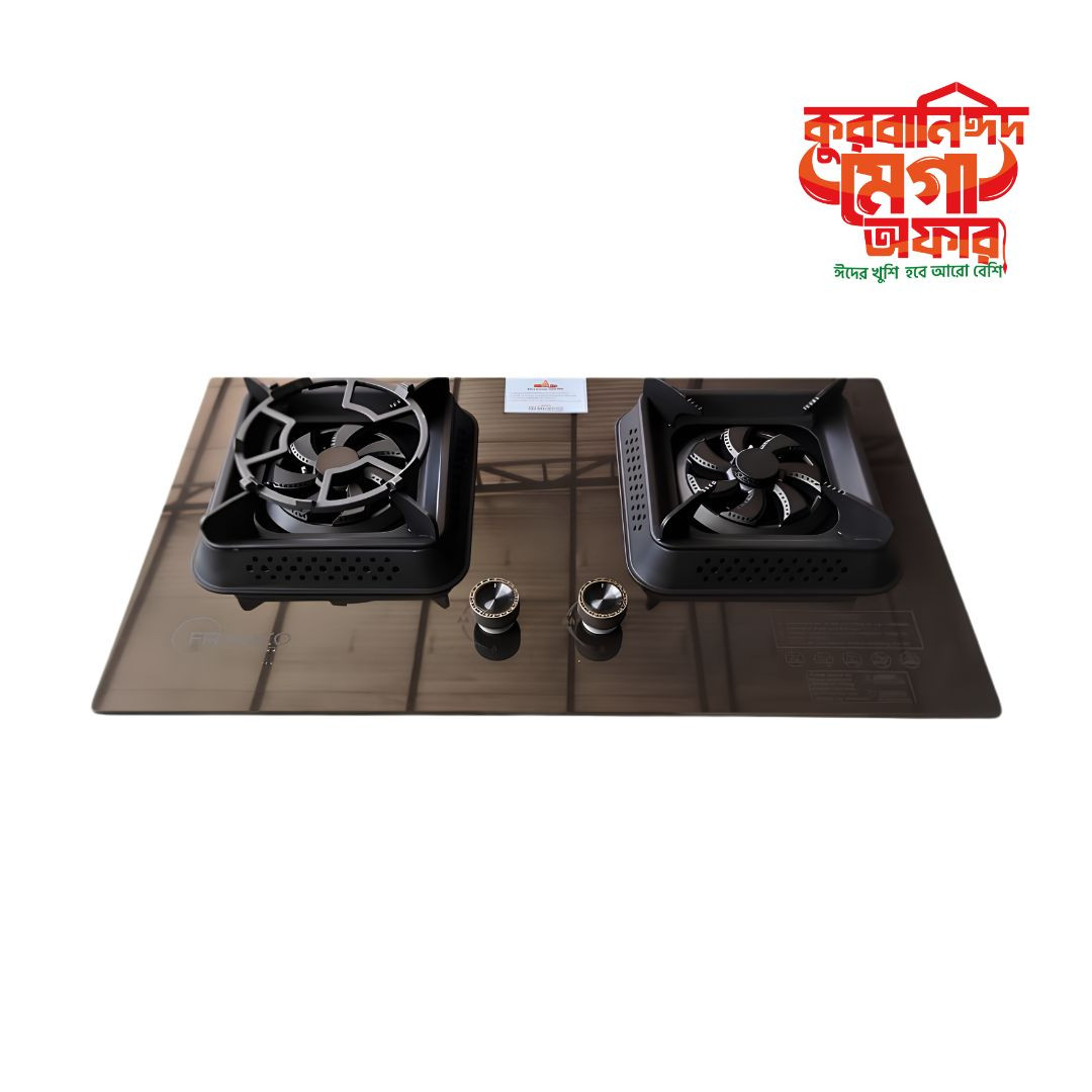 DYNAMIC STONE HIGH QUALITY TEMPERED BUILT IN GAS STOVE