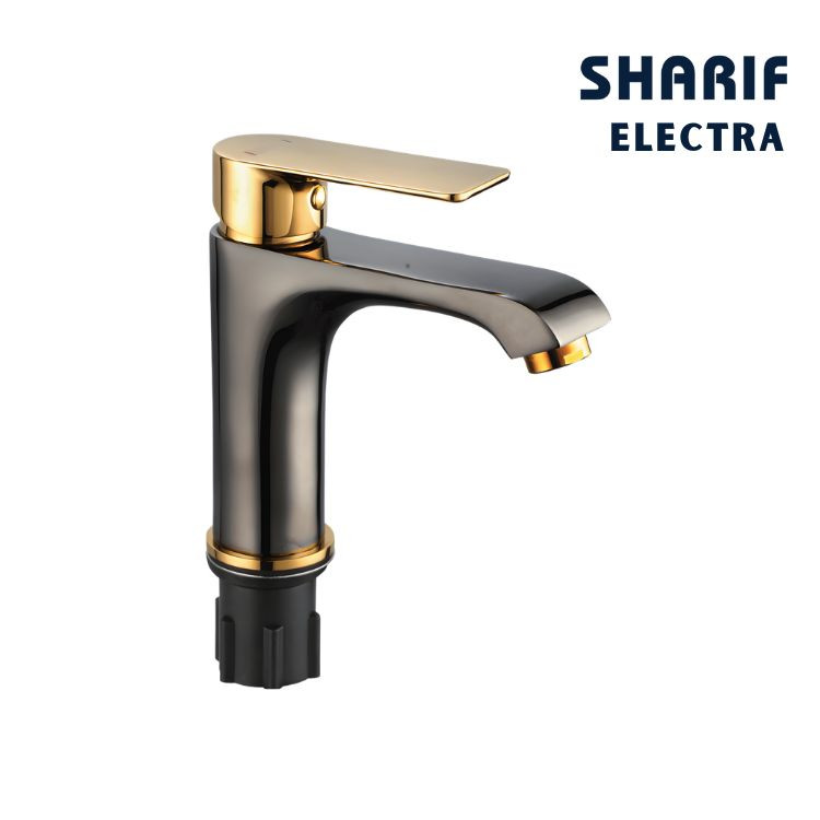 BASIN MIXER SHARIF SM-7312-6-BG