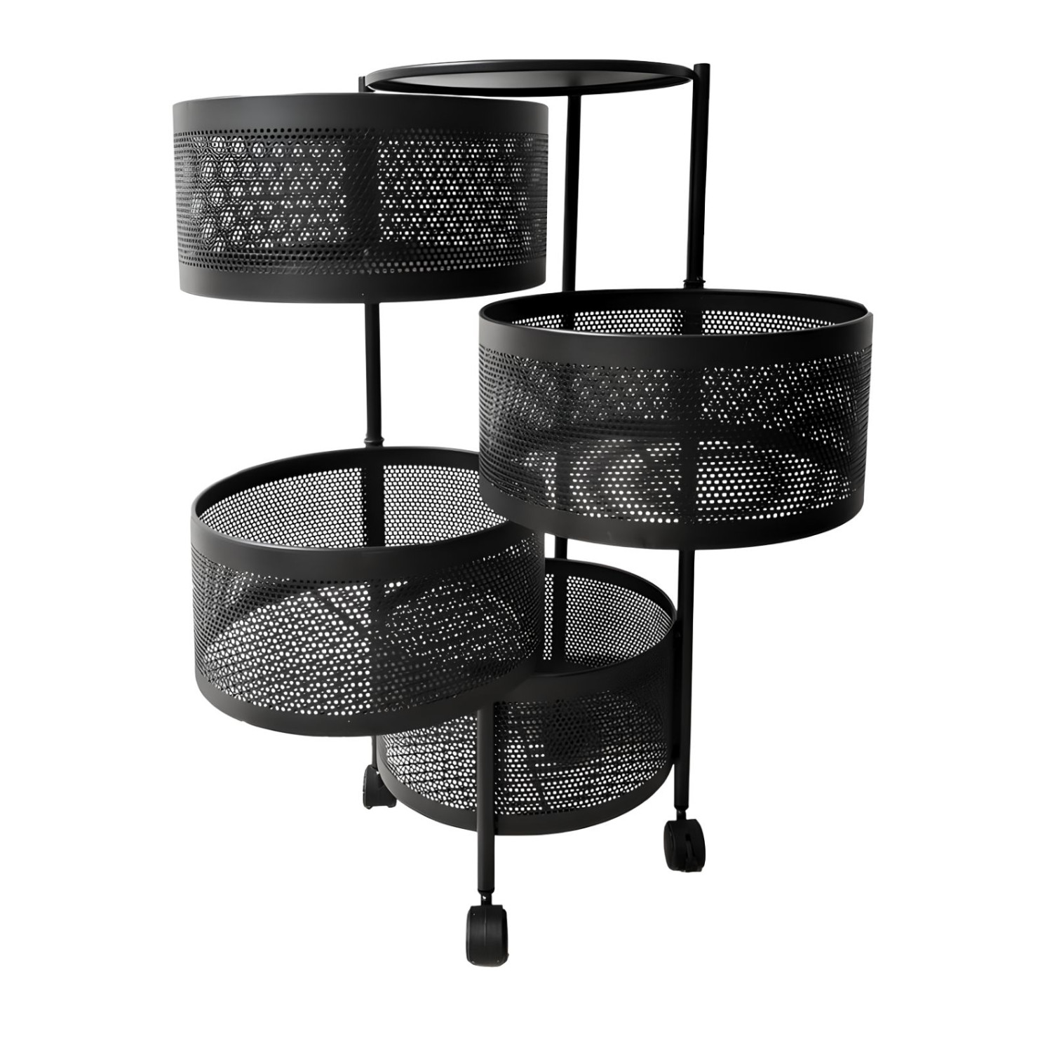 4 TIER KITCHEN STORAGE RACK