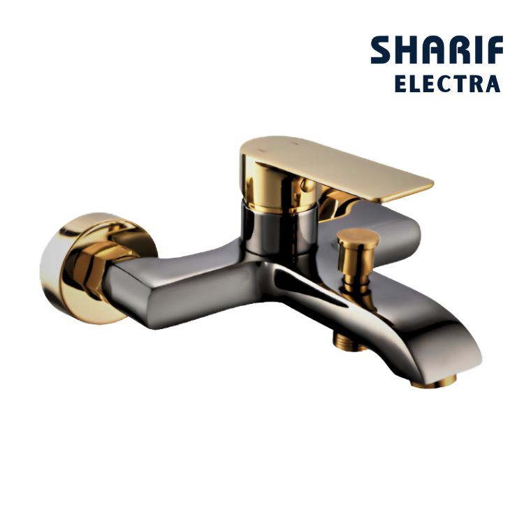 BASIN MIXER SHARIF SM-7312-3-BG