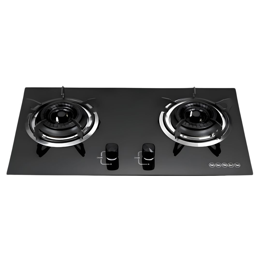 FR-204 STONE HIGH QUALITY TEMPERED BUILT IN GAS STOVE