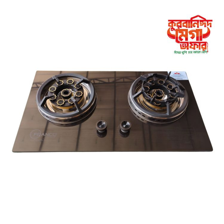 ROYALE STONE HIGH QUALITY TEMPERED BUILT IN GAS STOVE