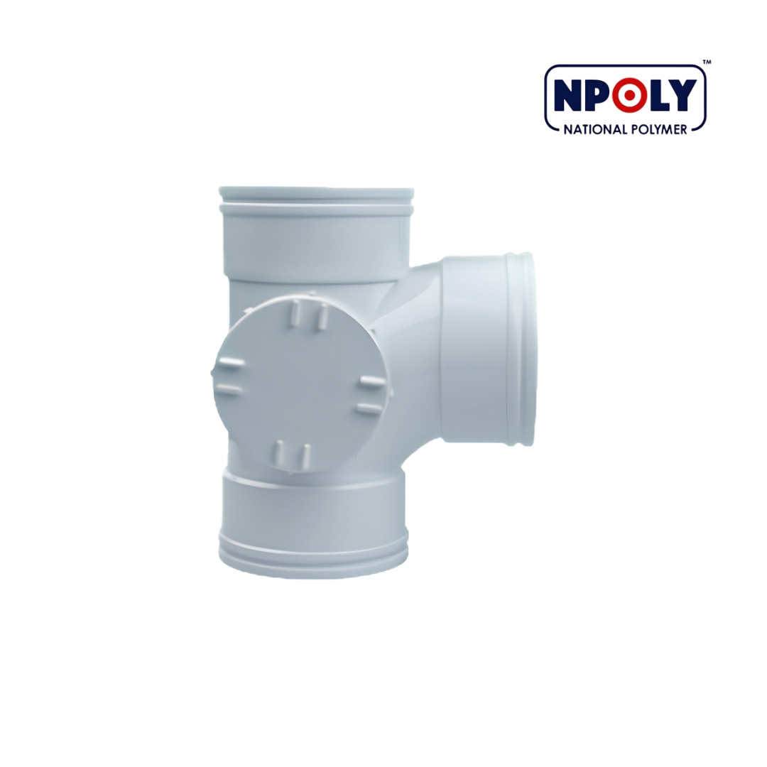 4'' UPVC SIDE DOOR TEE