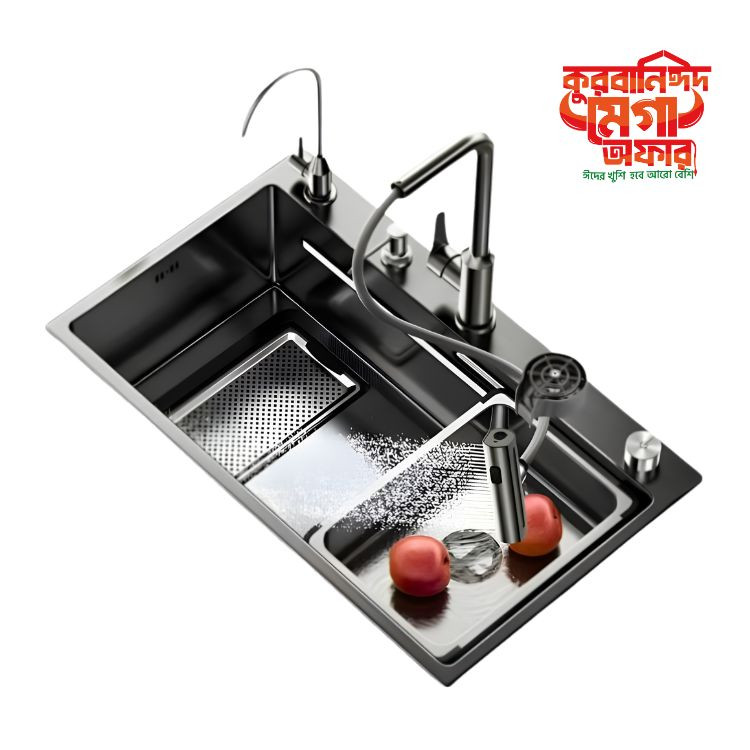 Semi Multifunctional Sink Volcano Surface