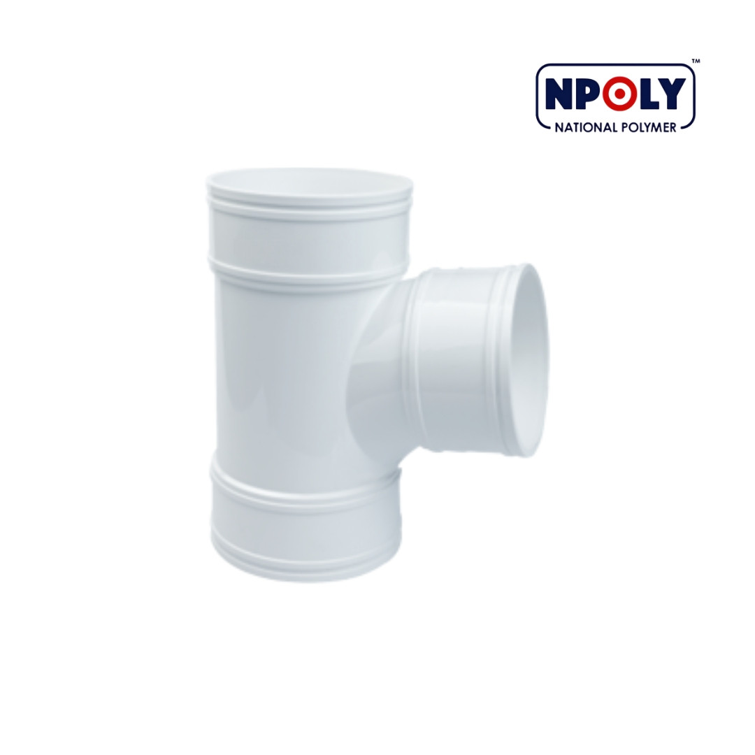 4" UPVC TEE