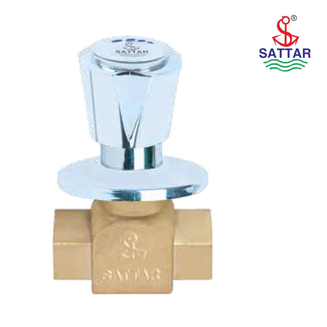SATTAR 3021 ½” CONCEAL STOP COCK