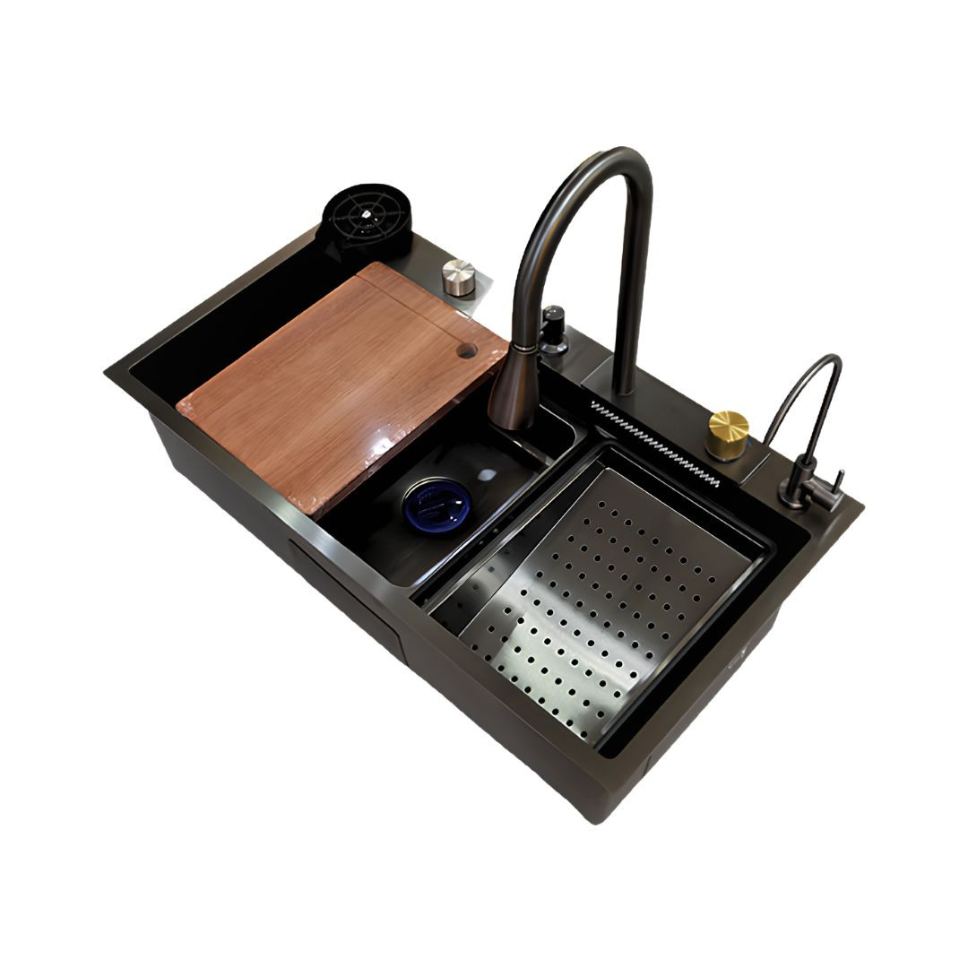 8546 Semi Multifunctional Black Sink