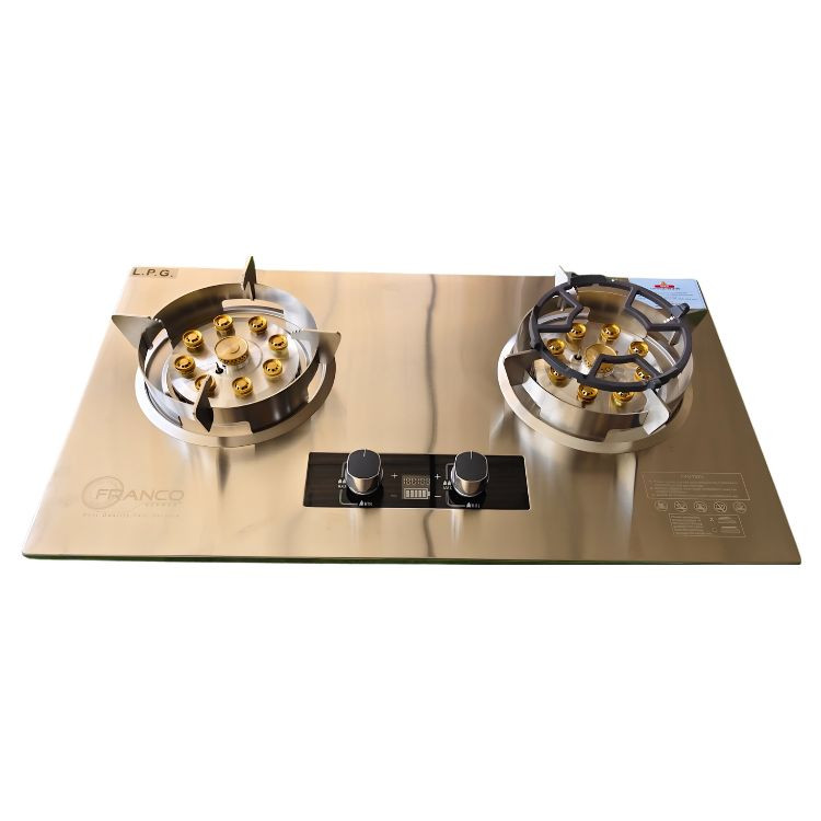 CROWN ULTRA-1 PLUS STONE HIGH QUALITY TEMPERED BUILT IN GAS STOVE