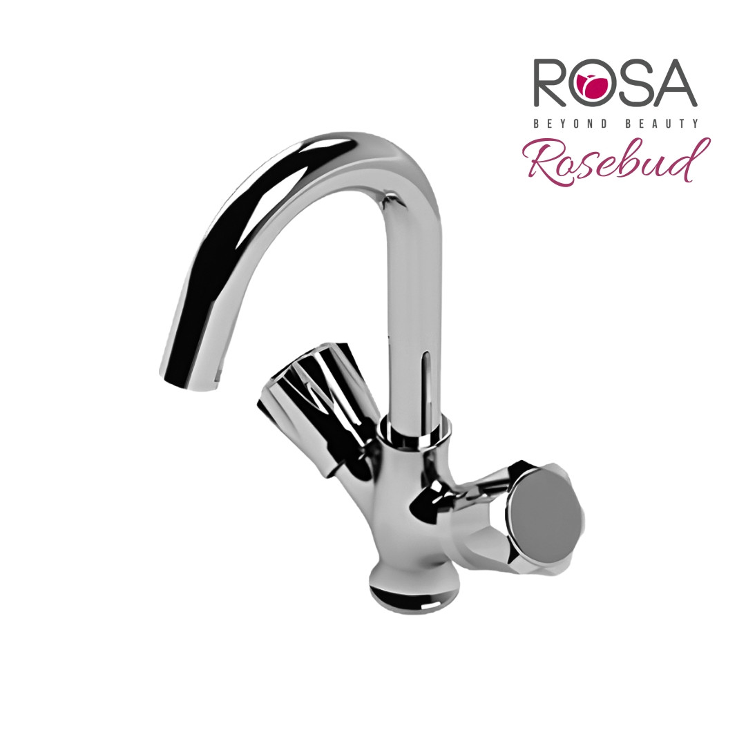 Moving Basin mixer RSB-1011 Rosebud (Regular)