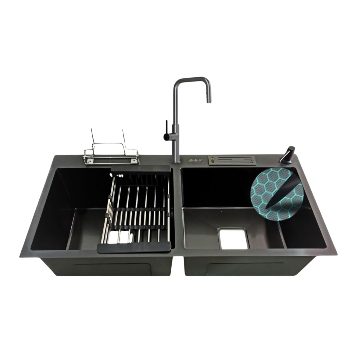 9045 BK 36''INCH  HONEYCOMB SINK WITH KT-09