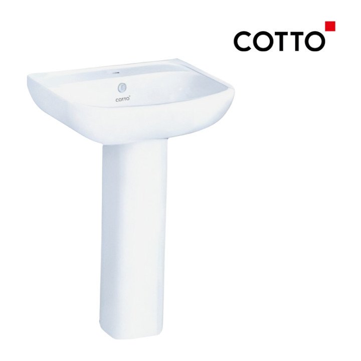 BRIO COTTO WASH BASIN WITH PEDESTAL