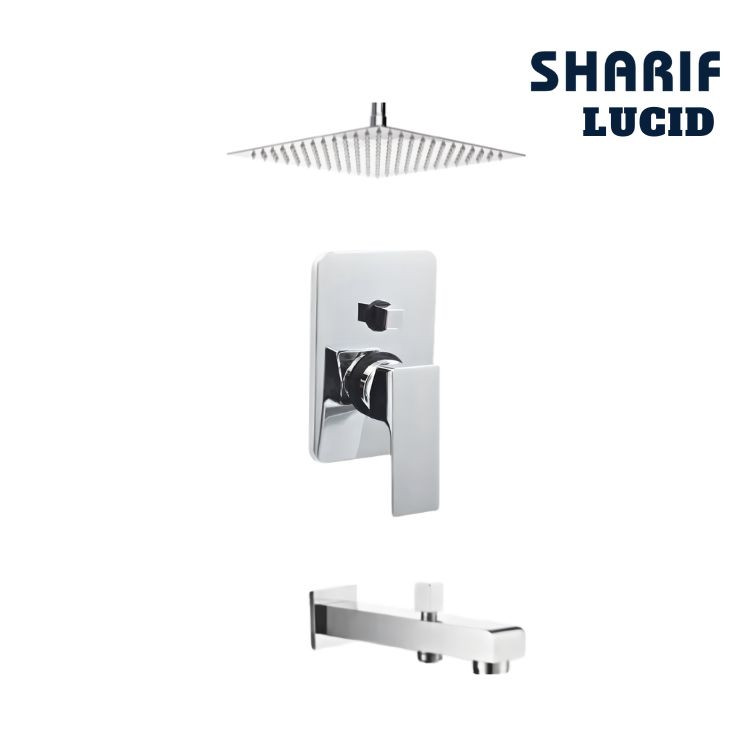 ¾” SHOWER MIXER FULL SET SHARIF-LUCID-7303-13A