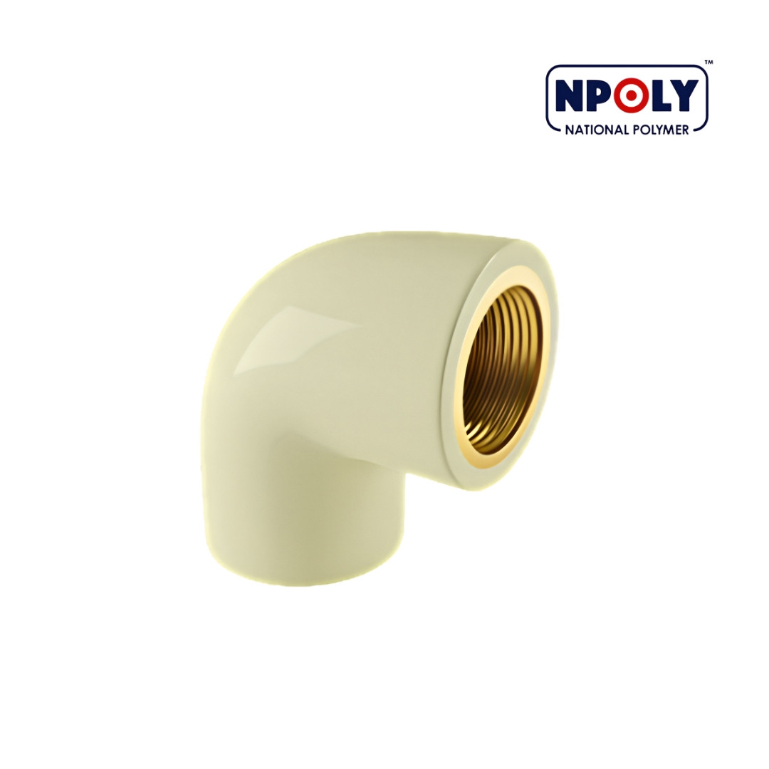 3/4 X 1/2" CPVC F ELBOW (BRASS)