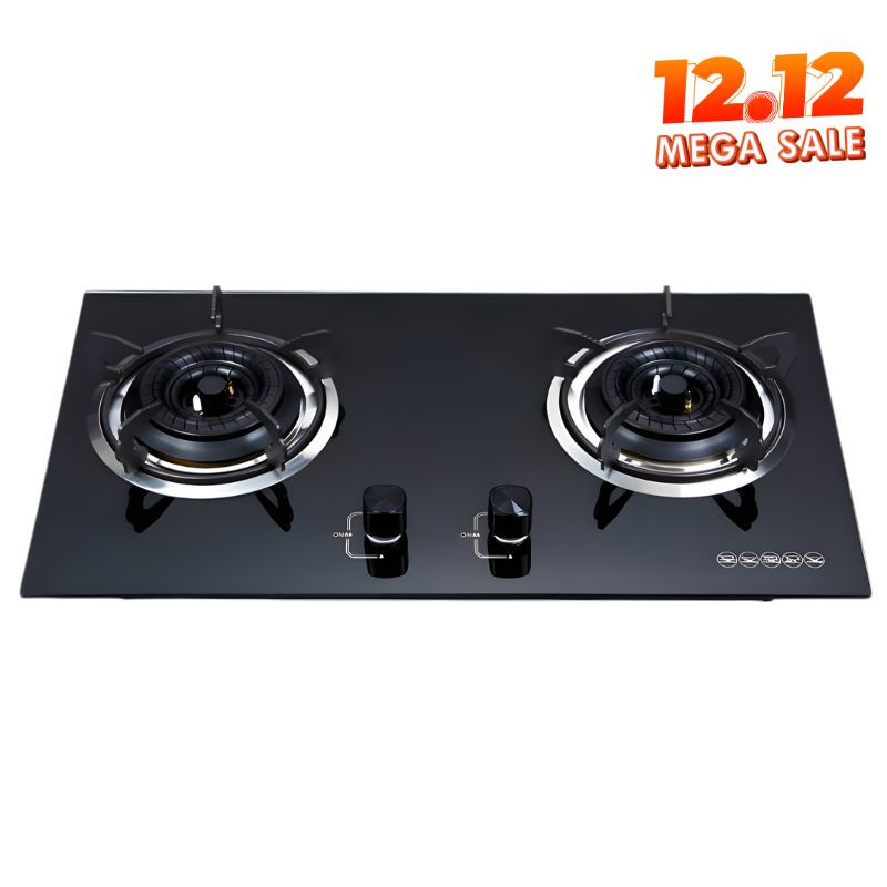 FR-204 STONE HIGH QUALITY TEMPERED BUILT IN GAS STOVE