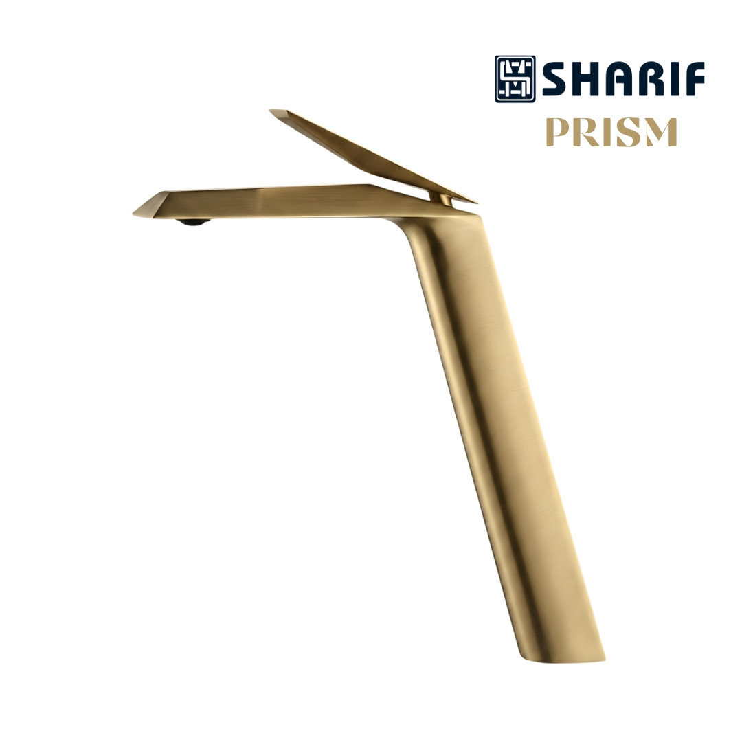 Single Lever Basin Mixer (PRISM)-TALL- SM 7342-RG