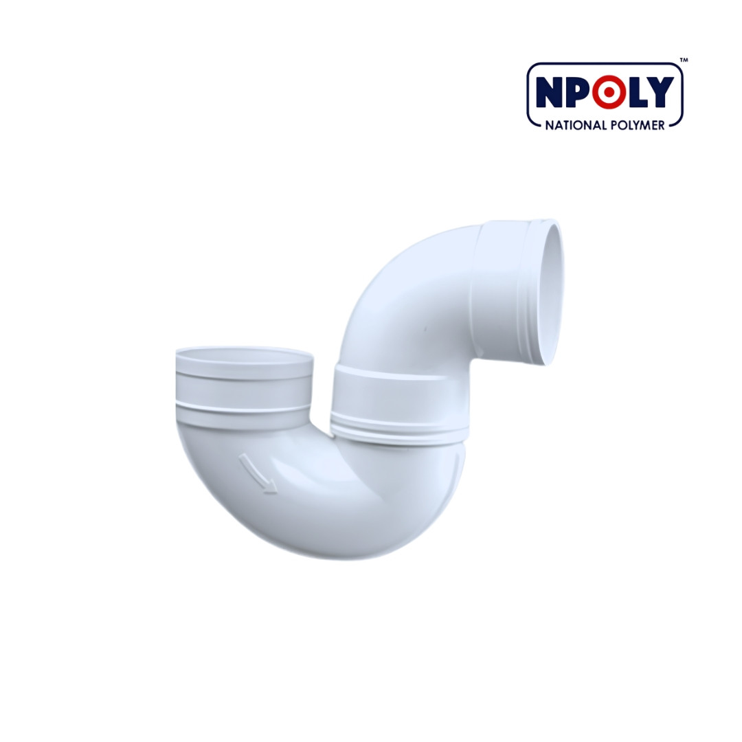 4" UPVC LONG TRAP