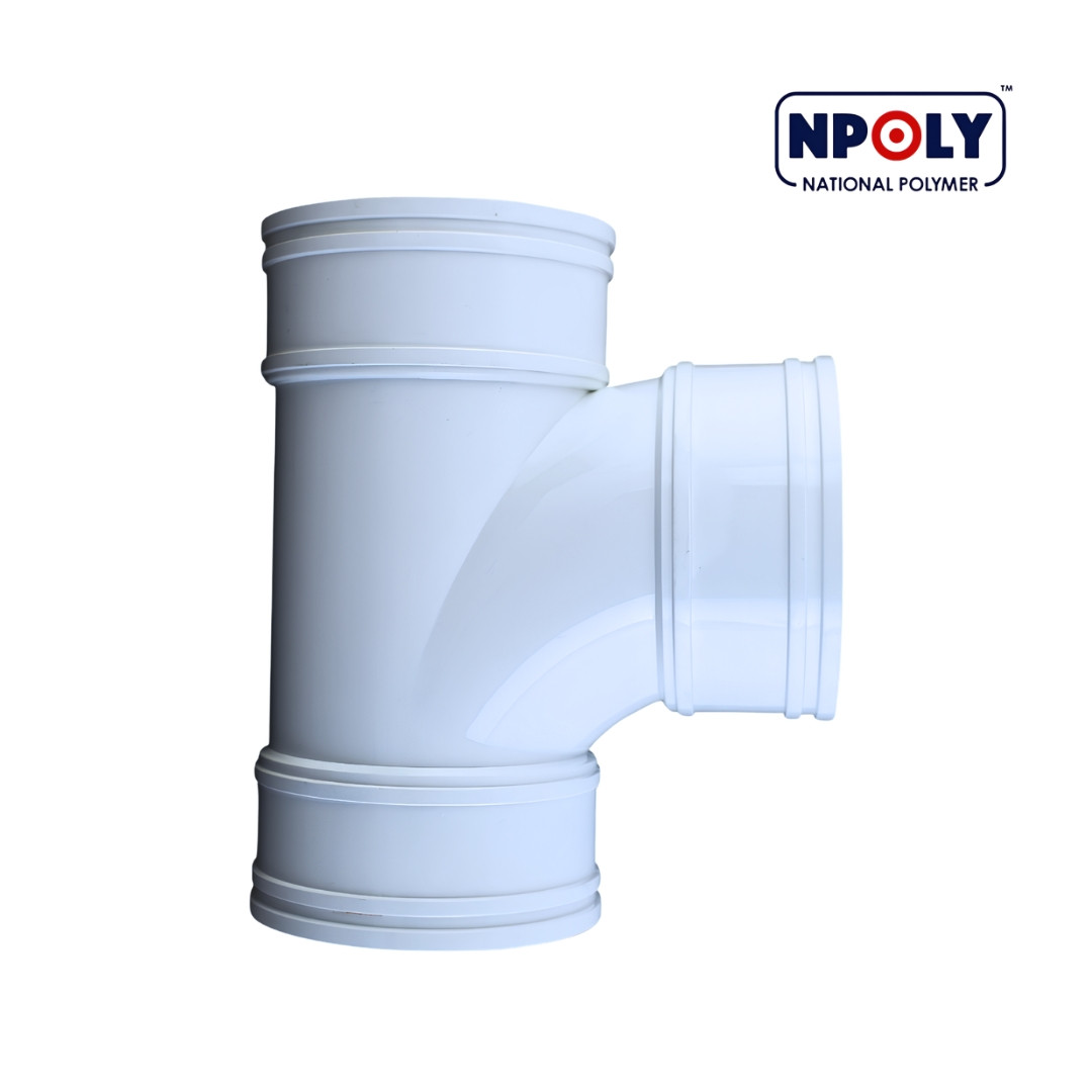 6" UPVC PLAN TEE