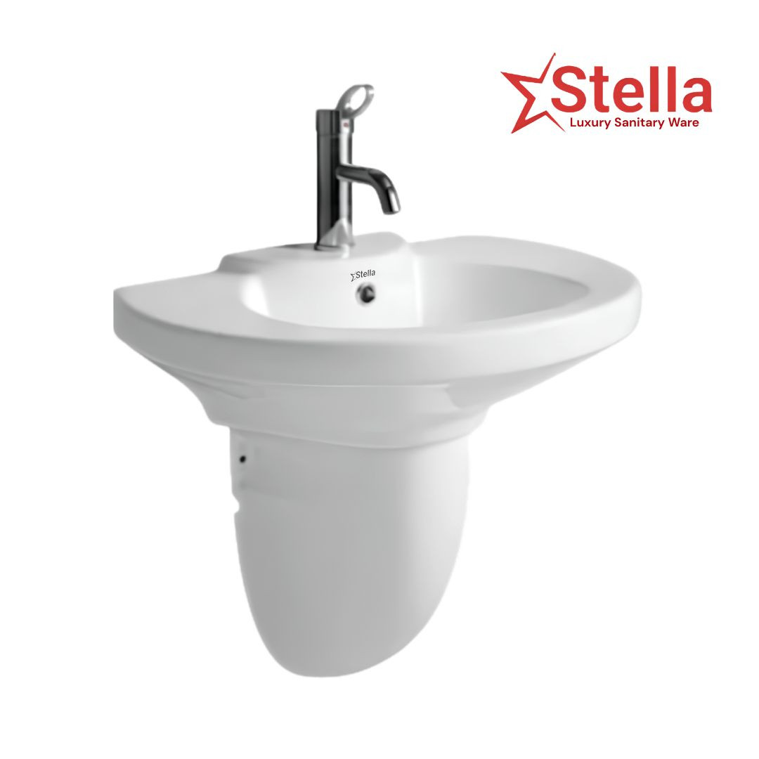 Stella Simona Rounded Wall Hung Basin