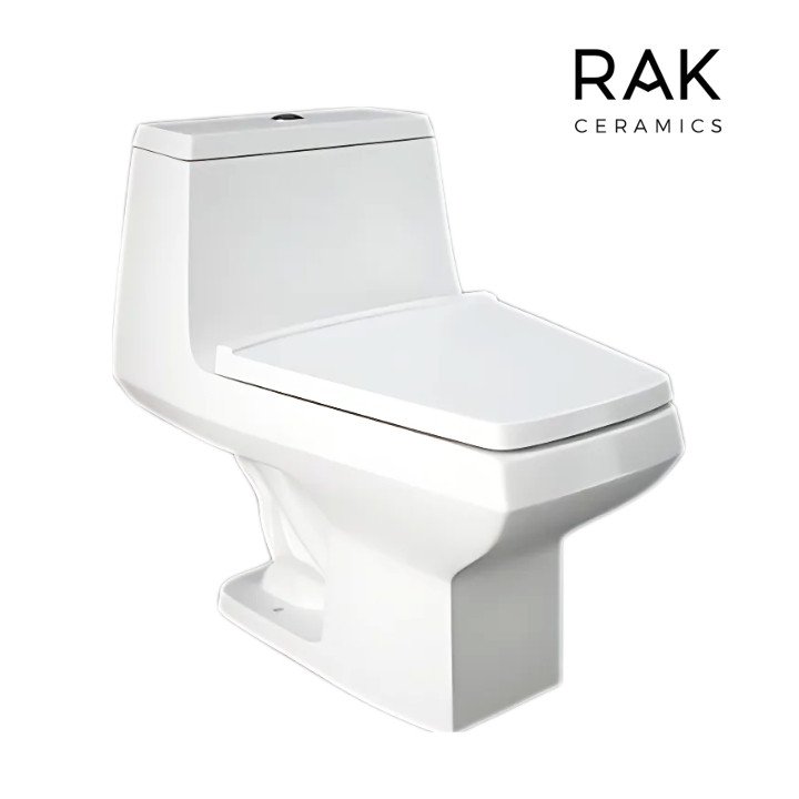 RAK GALAXY ALPINE WHITE CLOSE COUPLED WATER CLOSETS