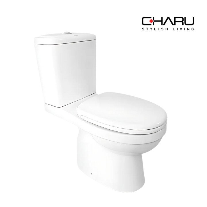 CHARU CM18 ALPINE WHITE TWO PIECE TOILET