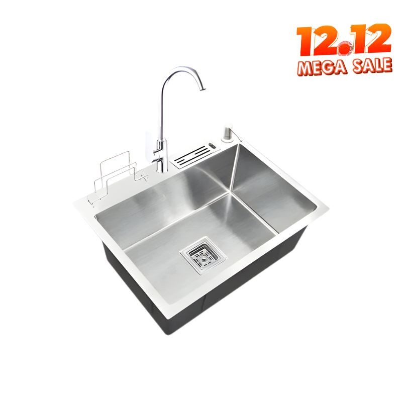 6045 HANDMADE SINK WITH SINK MIXER 101