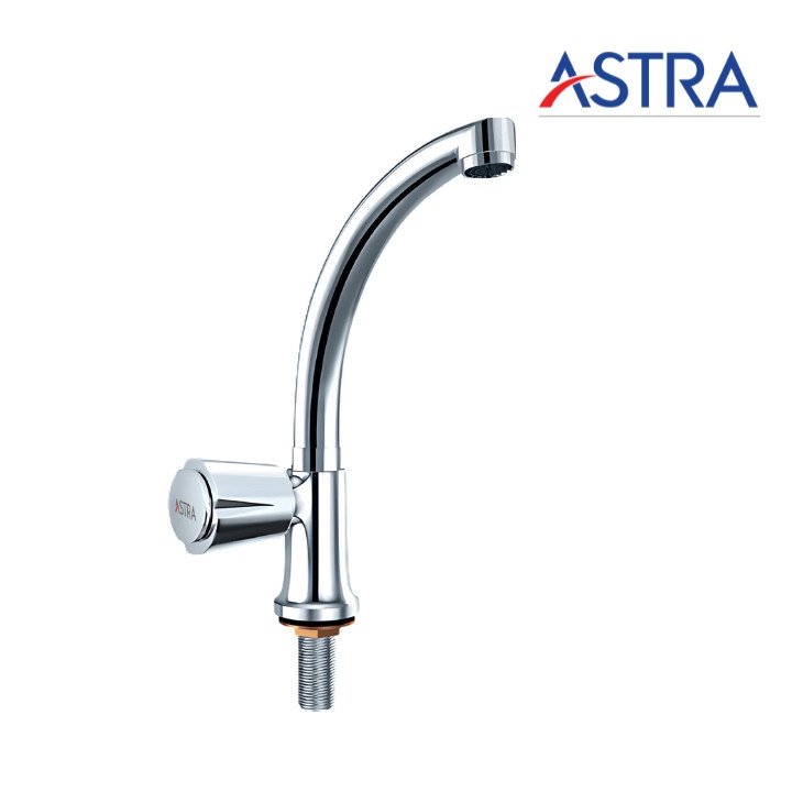 Astra EH-1111 Moving Pillar Cock Faucet Brass  Chrome