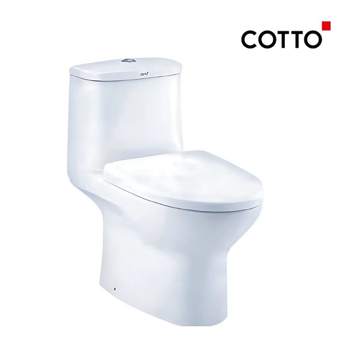 MICC COTTO ALPINE WHITE ONE PIECE TOILET