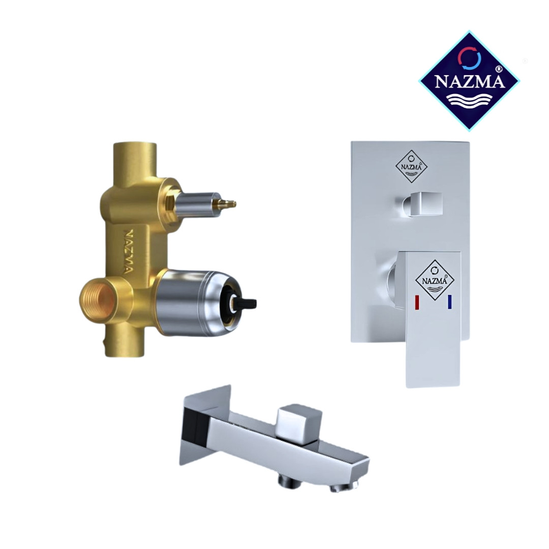 SHOWER MIXER NMI-685 3/4''BODY(LINUX) WITH SPOUT