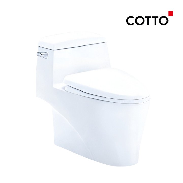 RIVIERA COTTO ALPINE WHITE ONE PIECE TOILET