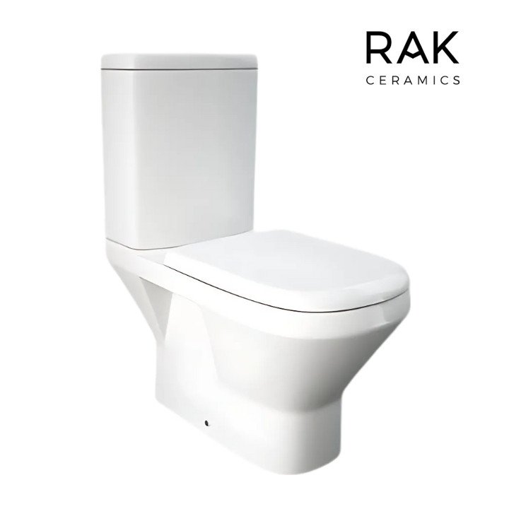 RAK JUMEIRAH ALPINE WHITE CLOSE COUPLED WATER CLOSETS