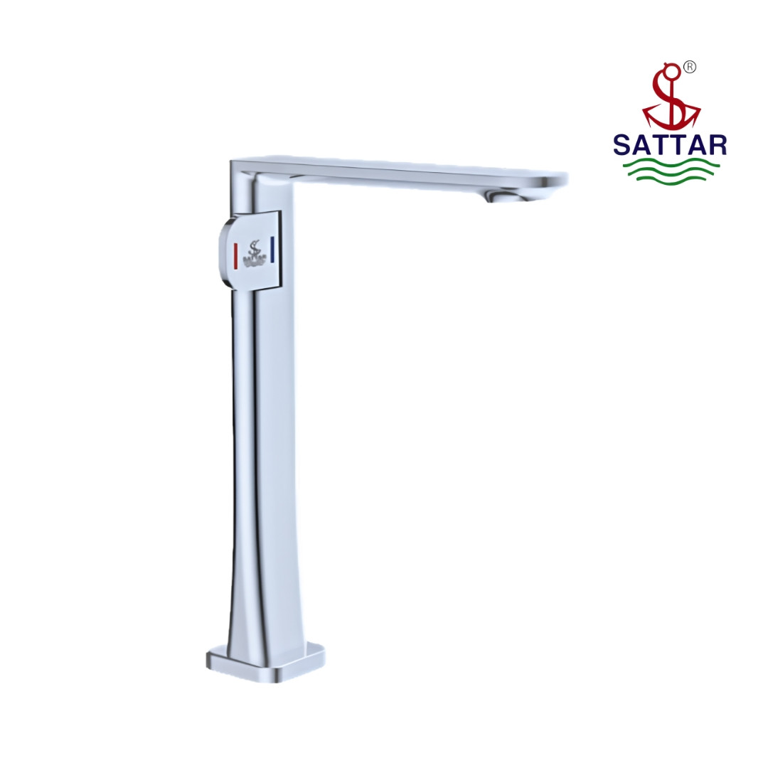 Elite Single Lever Basin Mixer Long (Chrome)786047