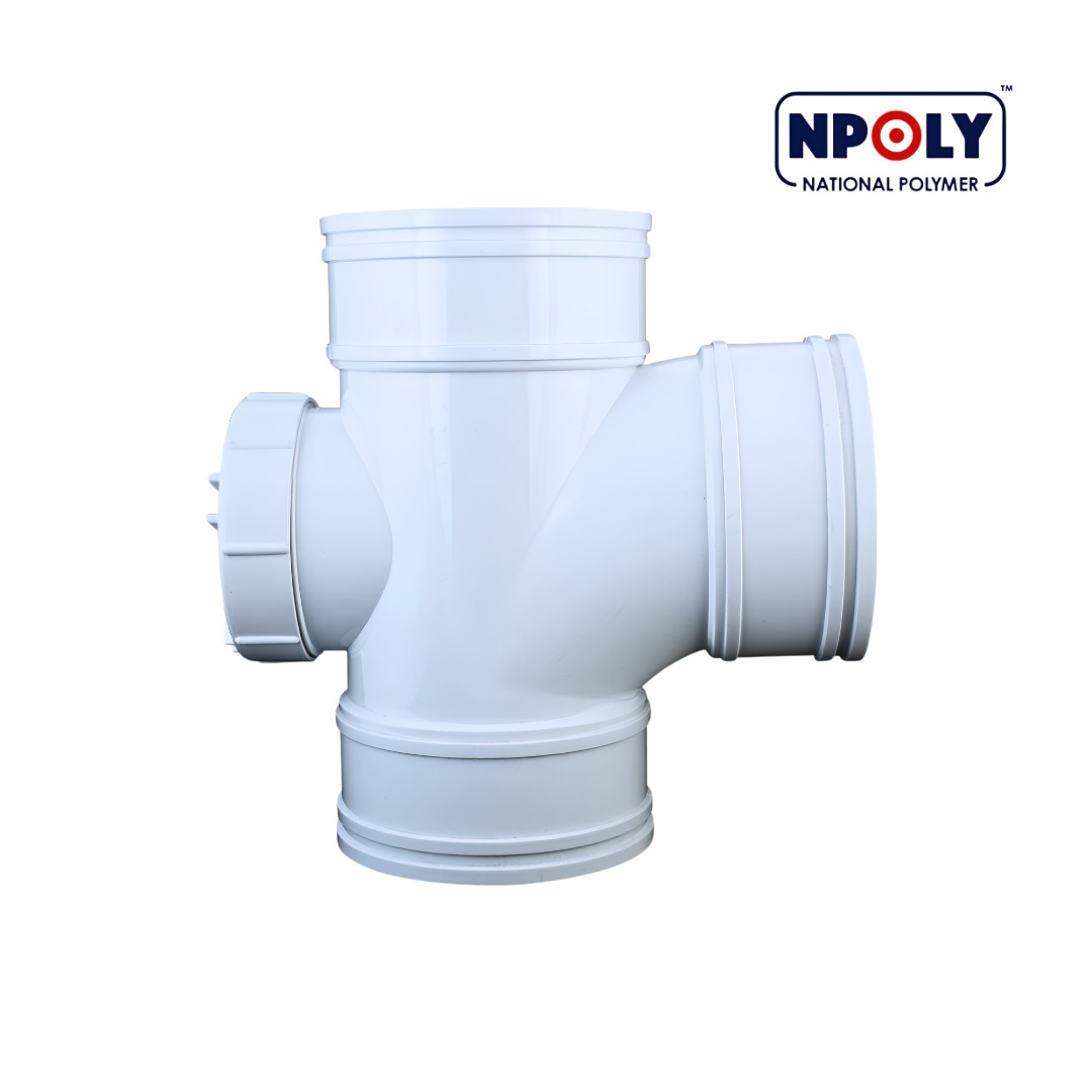 6" UPVC Door Tee