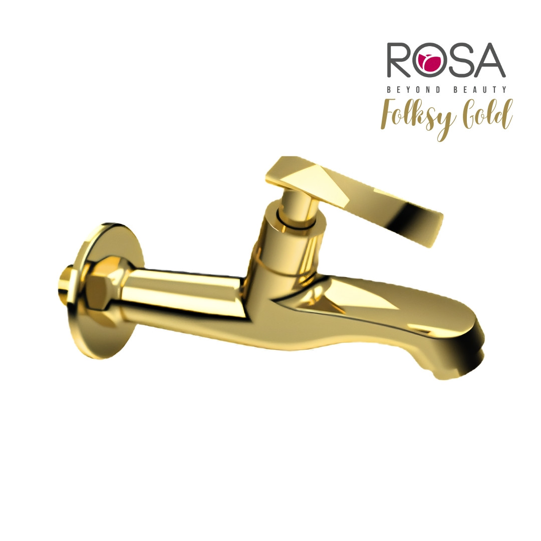 Sink Bib Cock FLK-G5002 Folksy Gold (premium)