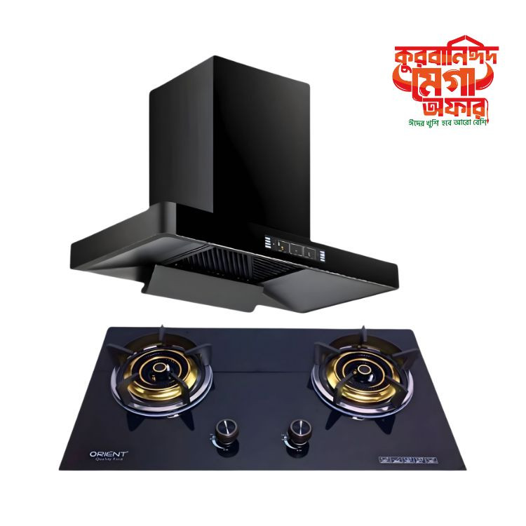 MILANO KITCHEN HOOD OR-602 GAS STOVE