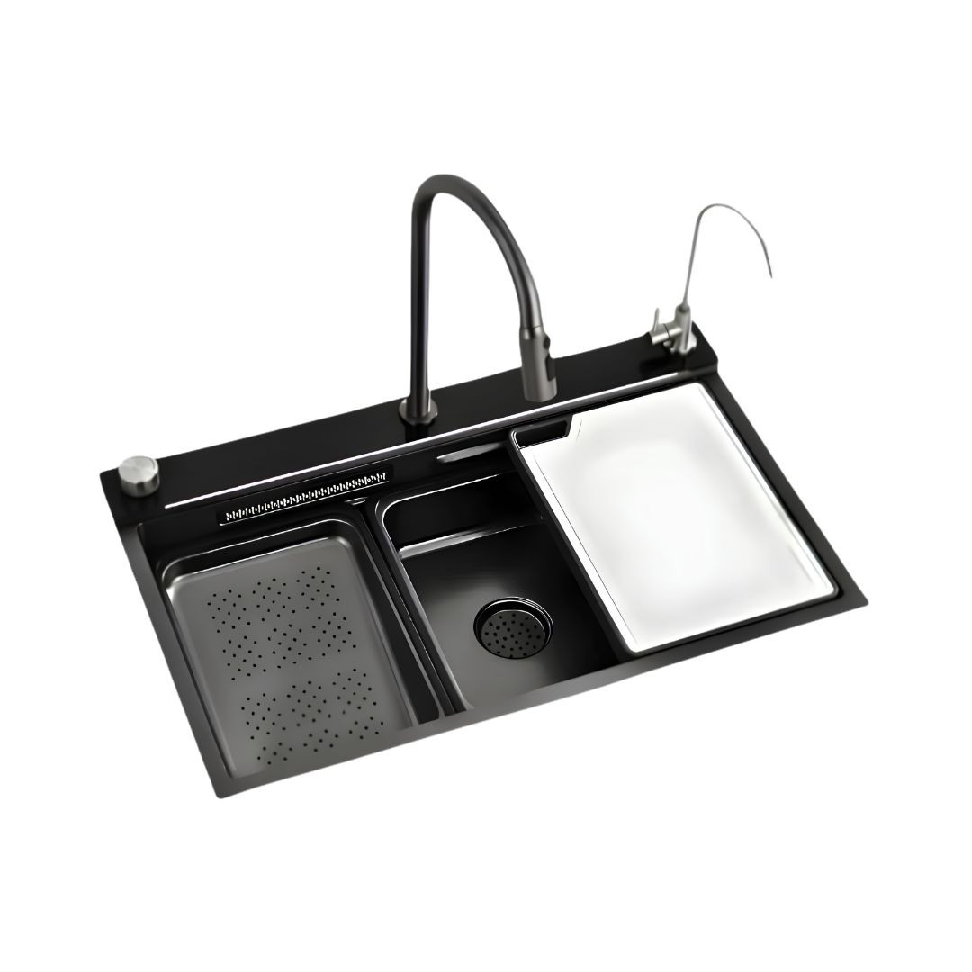 Voice Control Advanced Technology Handmade Multifunctional Smart Kitchen Sink