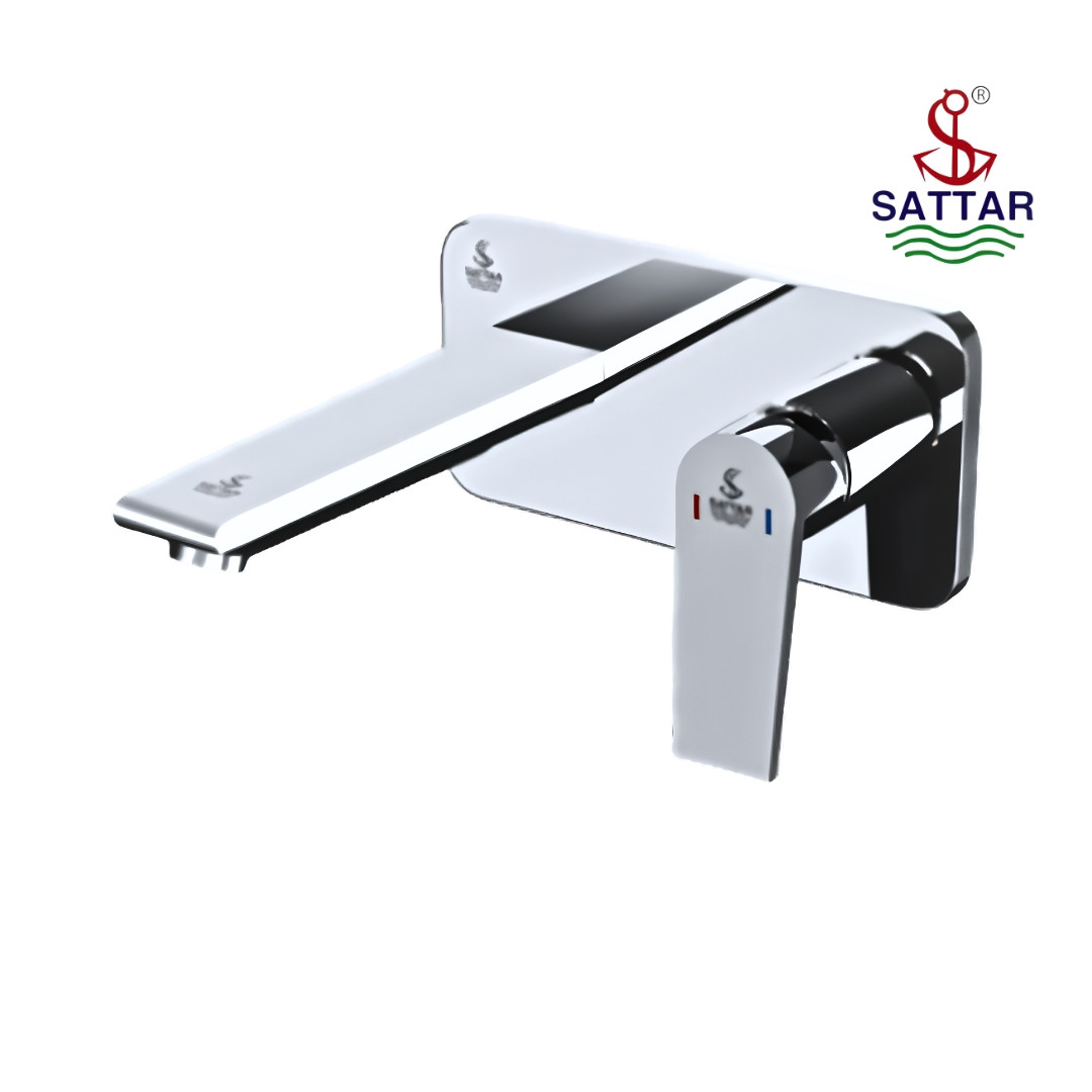 WALL MOUNTED SINGLE LEVER Basin Mixer (Chrome)786062