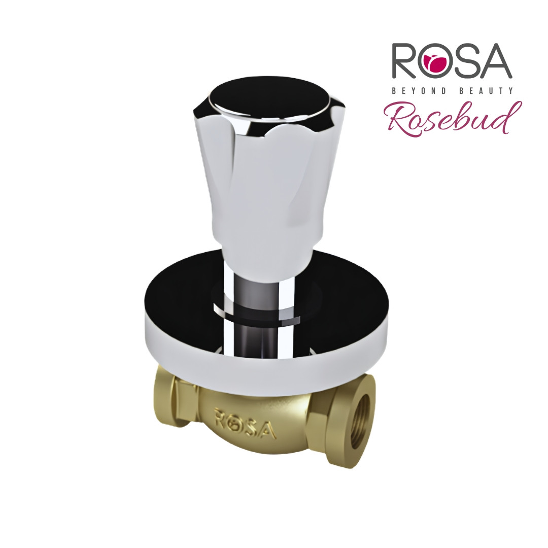 Conceal Stop Cock 3/4'' RSB-1013 Rosebud (Regular)