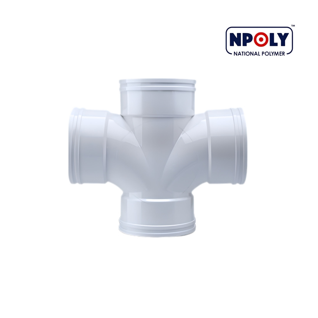 4" Plan Cross Tee