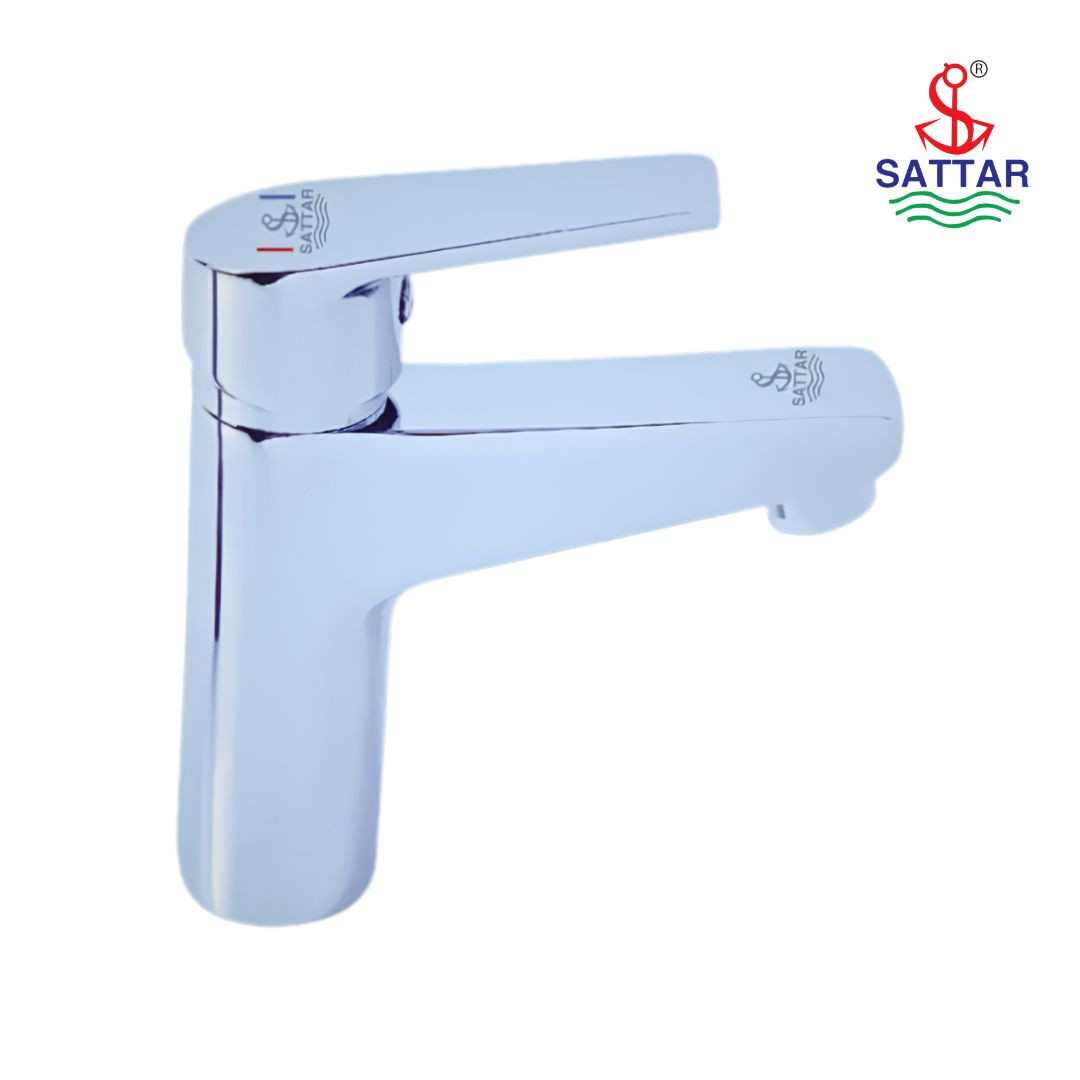 Sattar Single Lever Basin Mixer Round 786184
