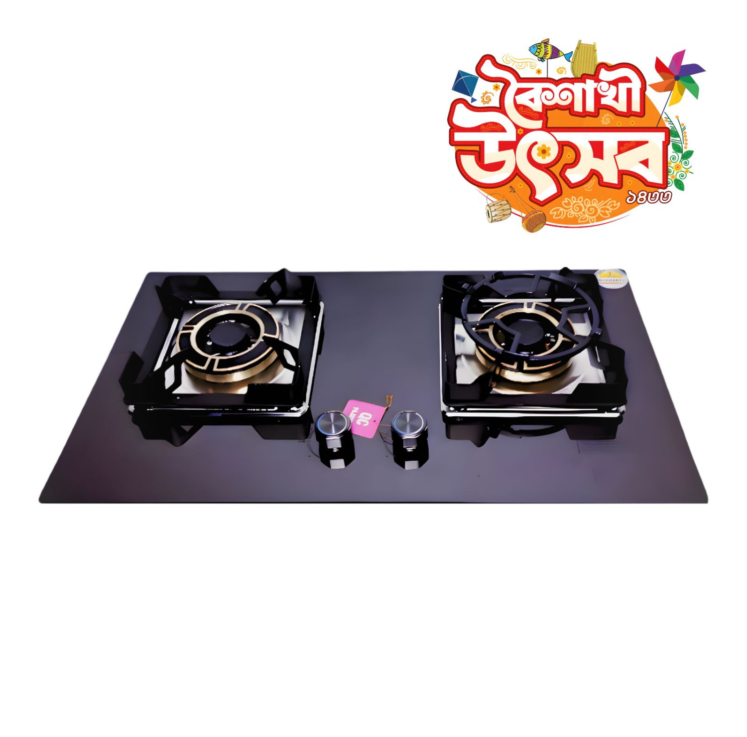 LX-702 STONE HIGH QUALITY TEMPERED BUILT IN GAS STOVE